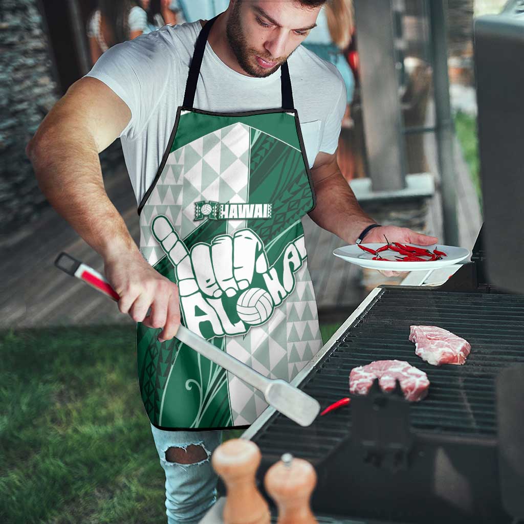 Hawaii Volleyball Apron Shaka Aloha Hand DT05 - Polynesian Pride