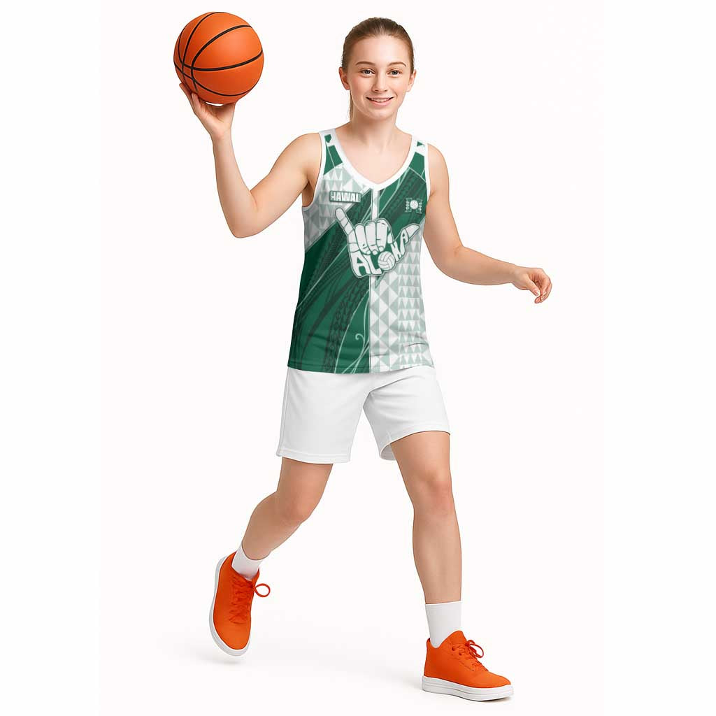 Custom Hawaii Volleyball Basketball Jersey Shaka Aloha Hand DT05 - Polynesian Pride