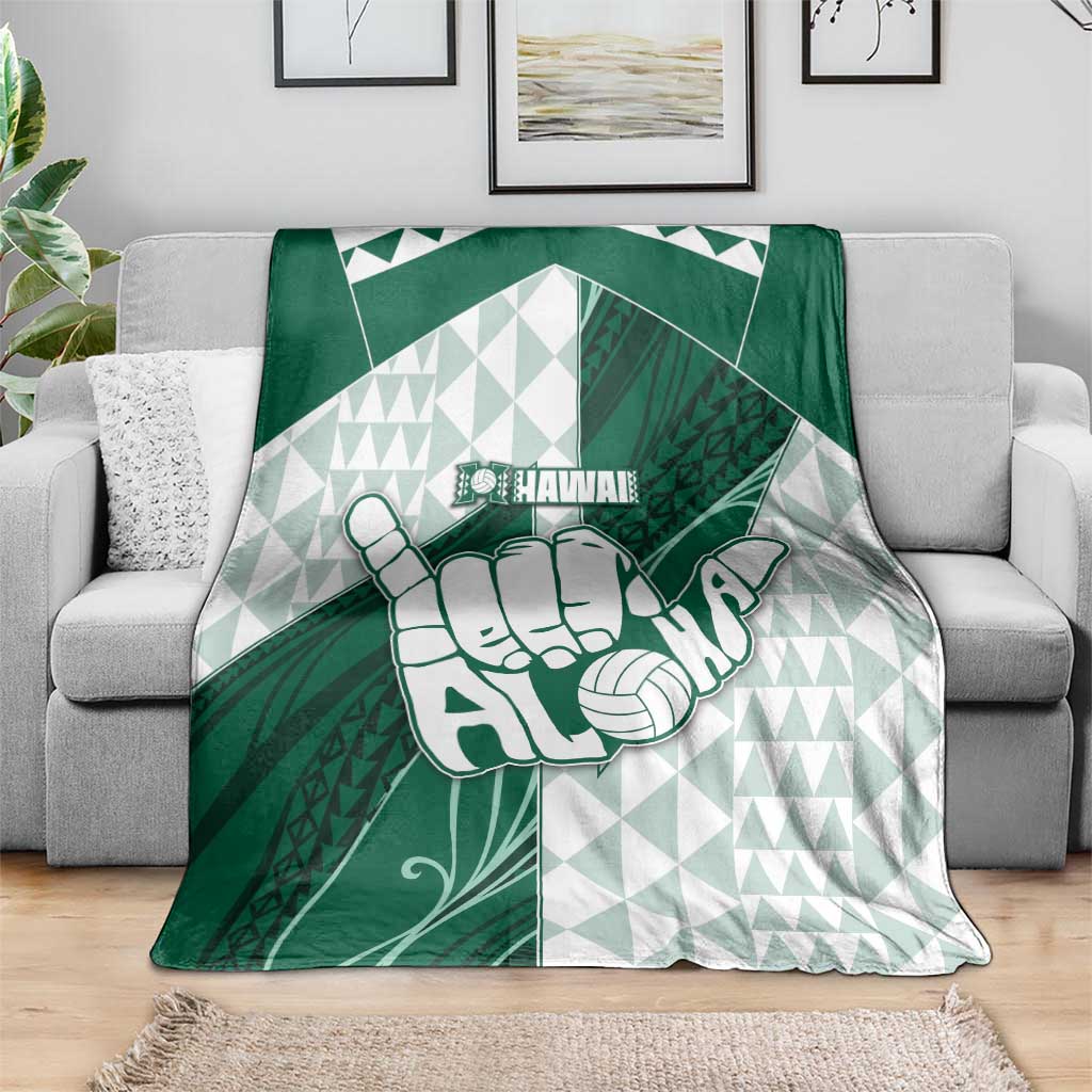 Hawaii Volleyball Blanket Shaka Aloha Hand DT05 - Polynesian Pride