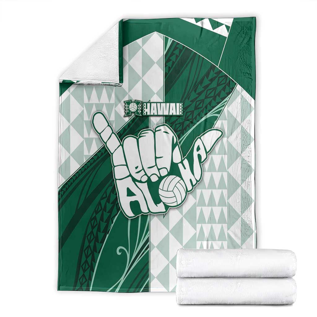 Hawaii Volleyball Blanket Shaka Aloha Hand DT05 - Polynesian Pride