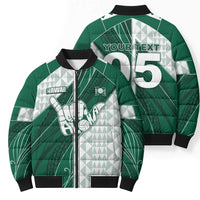 Custom Hawaii Volleyball Bomber Puffer Jacket Shaka Aloha Hand DT05 - Polynesian Pride
