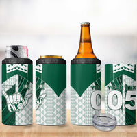 Custom Hawaii Volleyball 4 in 1 Can Cooler Tumbler Shaka Aloha Hand DT05 - Polynesian Pride