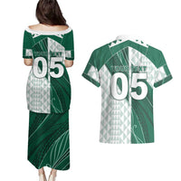 Custom Hawaii Volleyball Couples Matching Puletasi and Hawaiian Shirt Shaka Aloha Hand DT05 - Polynesian Pride