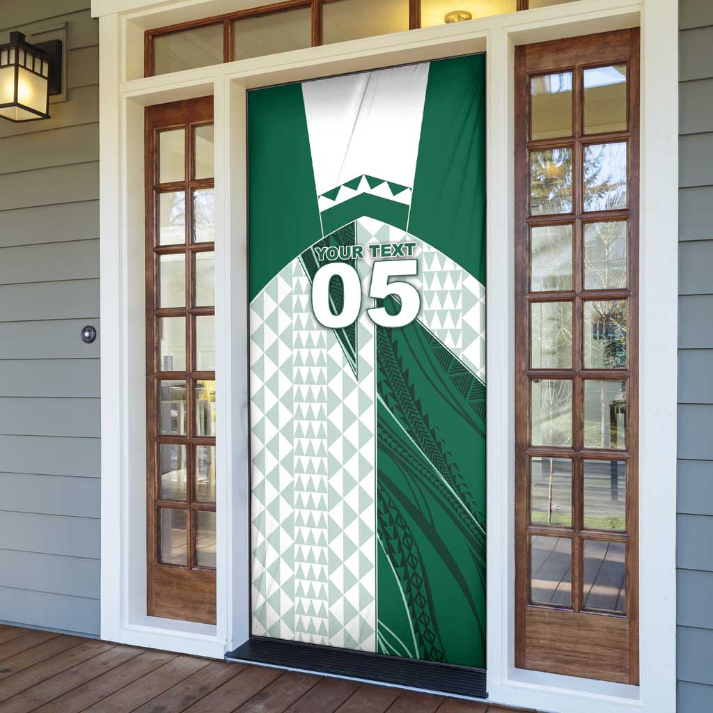 Custom Hawaii Volleyball Door Cover Shaka Aloha Hand