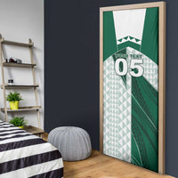 Custom Hawaii Volleyball Door Cover Shaka Aloha Hand