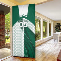 Custom Hawaii Volleyball Door Cover Shaka Aloha Hand