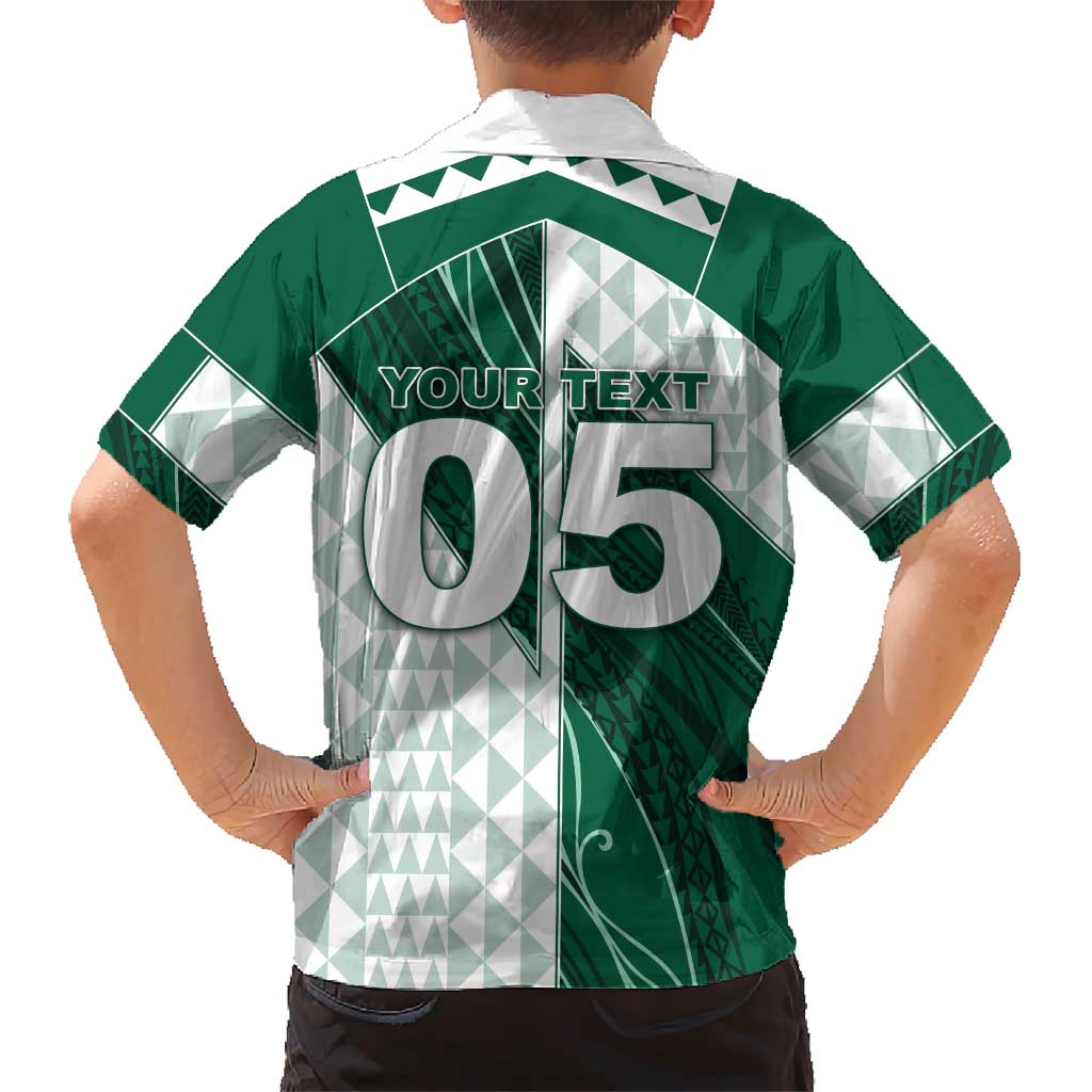 Custom Hawaii Volleyball Family Matching Long Sleeve Bodycon Dress and Hawaiian Shirt Shaka Aloha Hand