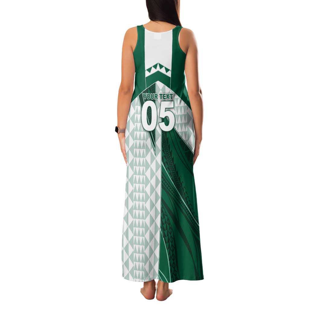 Custom Hawaii Volleyball Family Matching Tank Maxi Dress and Hawaiian Shirt Shaka Aloha Hand