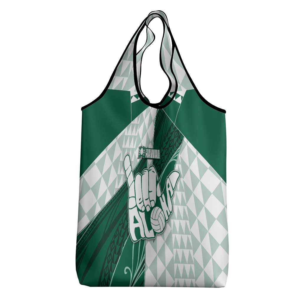 Hawaii Volleyball Grocery Bag Shaka Aloha Hand DT05 - Polynesian Pride