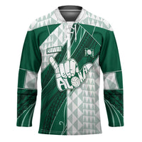 Custom Hawaii Volleyball Hockey Jersey Shaka Aloha Hand