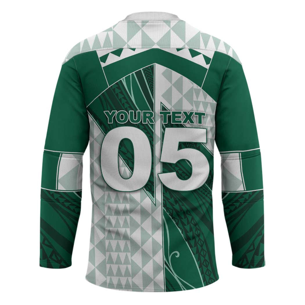 Custom Hawaii Volleyball Hockey Jersey Shaka Aloha Hand