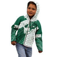 Custom Hawaii Volleyball Kid Hoodie Shaka Aloha Hand DT05 - Polynesian Pride