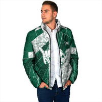 Custom Hawaii Volleyball Padded Jacket Shaka Aloha Hand DT05 - Polynesian Pride