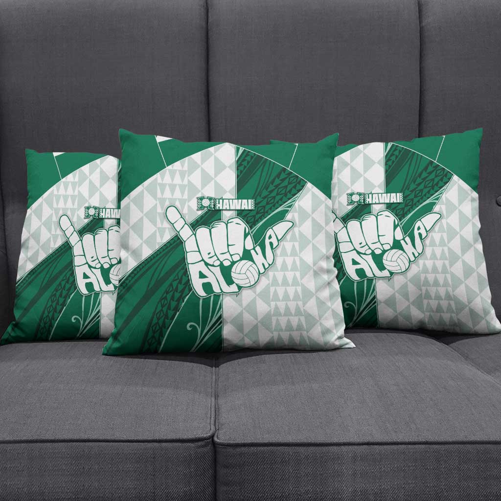 Hawaii Volleyball Pillow Cover Shaka Aloha Hand DT05 - Polynesian Pride