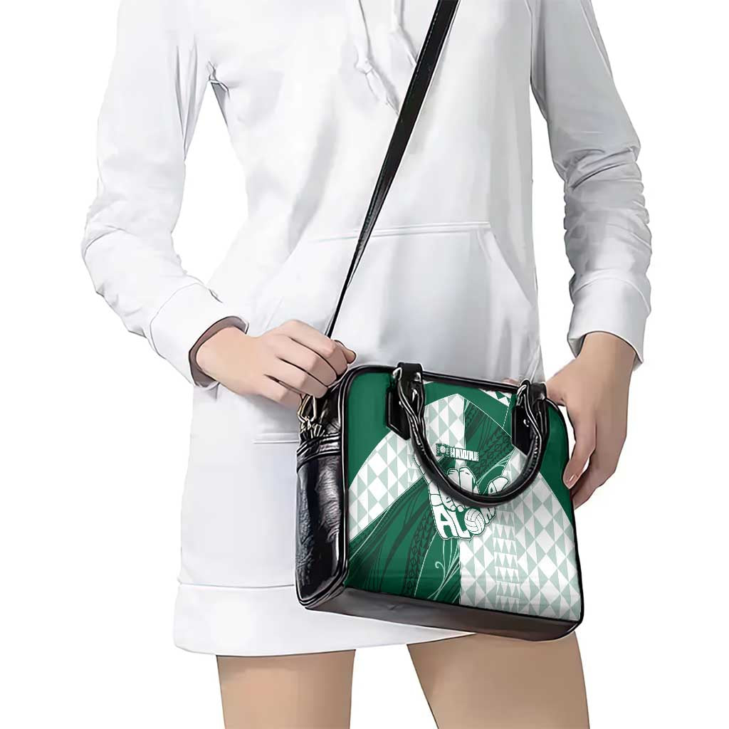 Hawaii Volleyball Shoulder Handbag Shaka Aloha Hand DT05 - Polynesian Pride