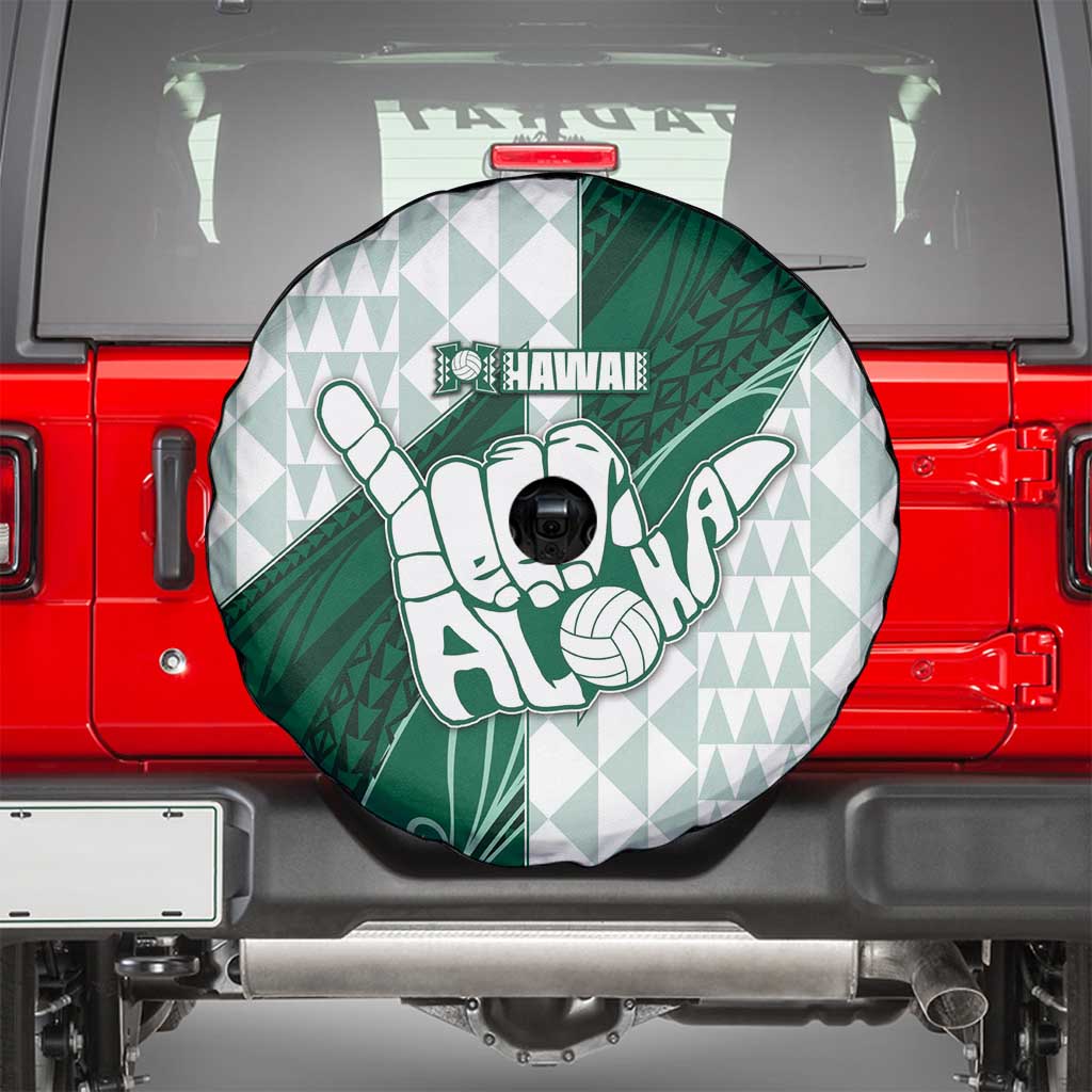 Hawaii Volleyball Spare Tire Cover Shaka Aloha Hand DT05 - Polynesian Pride