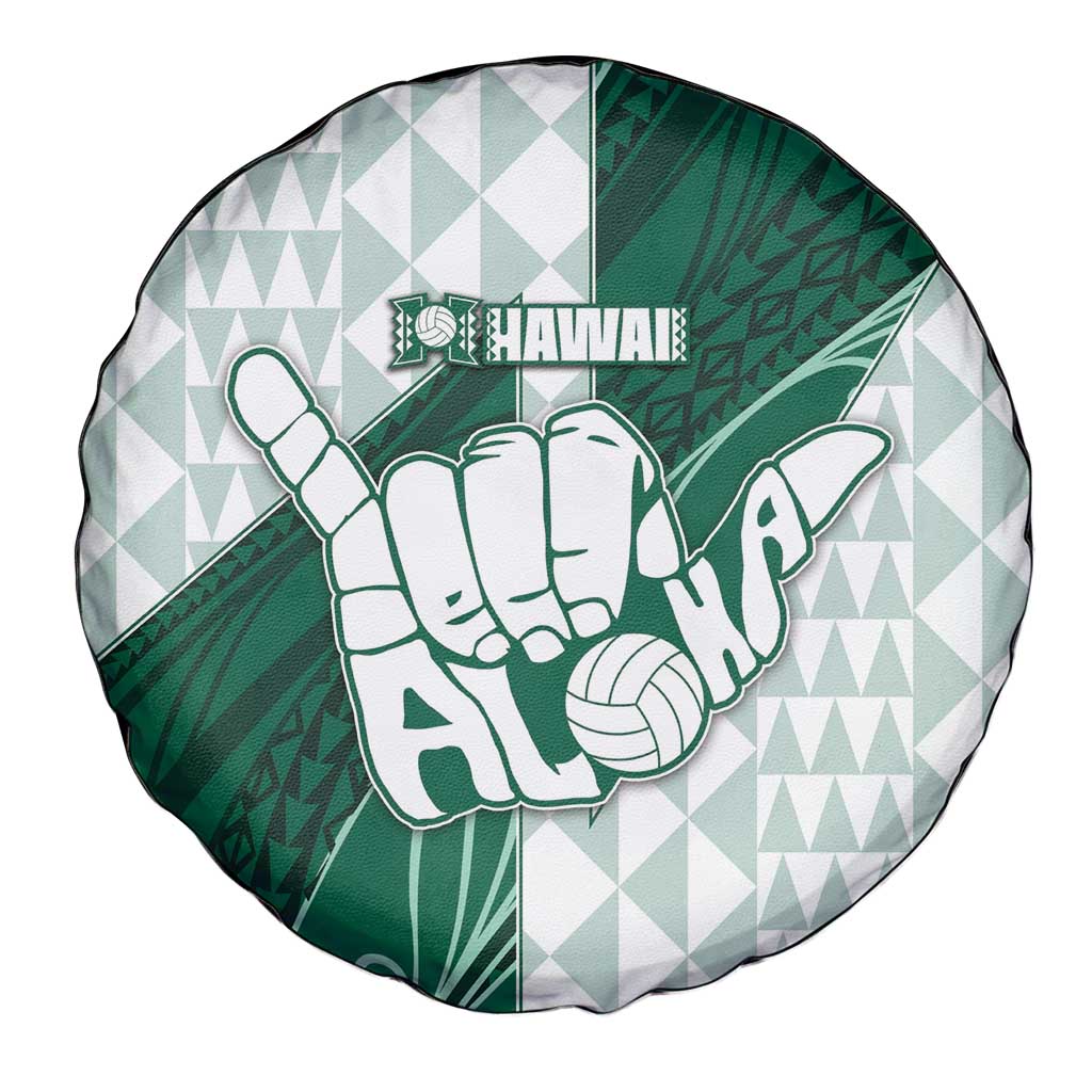 Hawaii Volleyball Spare Tire Cover Shaka Aloha Hand DT05 - Polynesian Pride