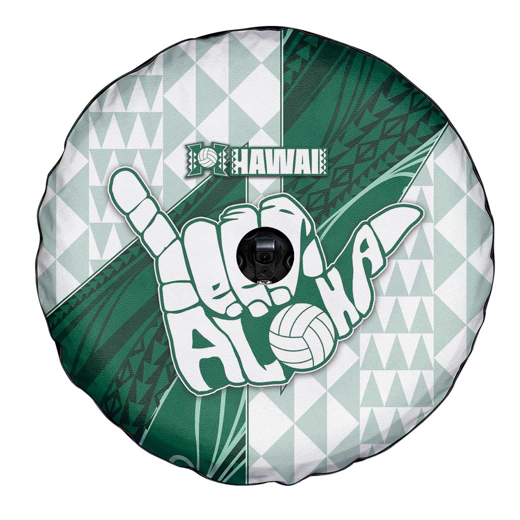 Hawaii Volleyball Spare Tire Cover Shaka Aloha Hand DT05 - Polynesian Pride