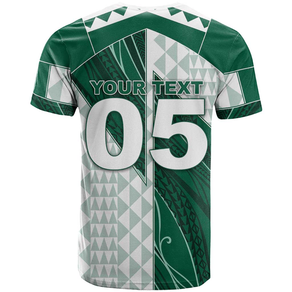 Custom Hawaii Volleyball T Shirt Shaka Aloha Hand DT05 - Polynesian Pride