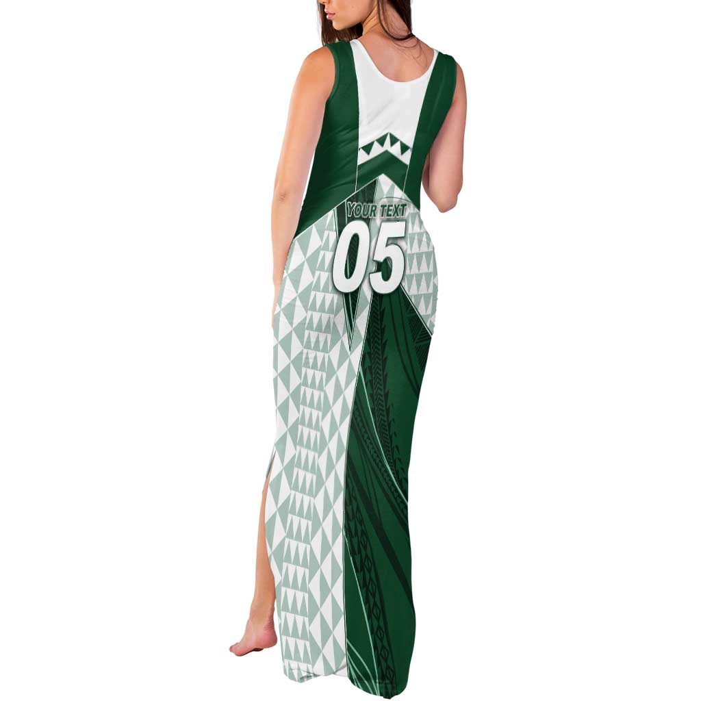 Custom Hawaii Volleyball Tank Maxi Dress Shaka Aloha Hand DT05 - Polynesian Pride