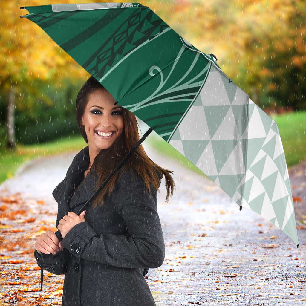 Hawaii Volleyball Umbrella Shaka Aloha Hand