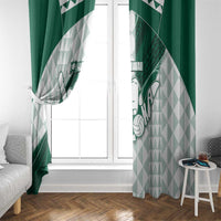 Hawaii Volleyball Window Curtain Shaka Aloha Hand DT05 - Polynesian Pride