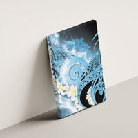 Piko Hawaiian Canvas Wall Art Blue Galaxy Spiral Plumeria Tribal Patterns DT05 - Polynesian Pride