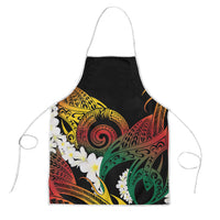Piko Hawaiian Apron Gradient Spiral Plumeria Tribal Patterns