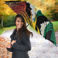 Piko Hawaiian Umbrella Gradient Spiral Plumeria Tribal Patterns