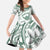 Aloha Hawaii Shaka Family Matching Off The Shoulder Long Sleeve Dress and Hawaiian Shirt Hang Loose Mint Version - Polynesian Pride