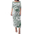 Aloha Hawaii Shaka Family Matching Puletasi and Hawaiian Shirt Hang Loose Mint Version - Polynesian Pride