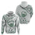 Aloha Hawaii Shaka Zip Hoodie Hang Loose Mint Version - Polynesian Pride