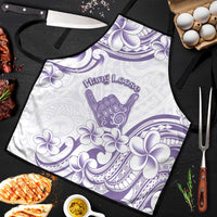 Aloha Hawaii Shaka Apron Hang Loose Purple Version - Polynesian Pride