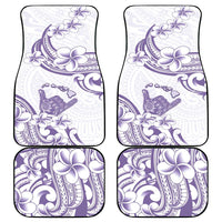 Aloha Hawaii Shaka Car Mats Hang Loose Purple Version - Polynesian Pride