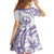 Aloha Hawaii Shaka Family Matching Puletasi and Hawaiian Shirt Hang Loose Purple Version - Polynesian Pride