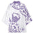 Aloha Hawaii Shaka Kimono Hang Loose Purple Version - Polynesian Pride