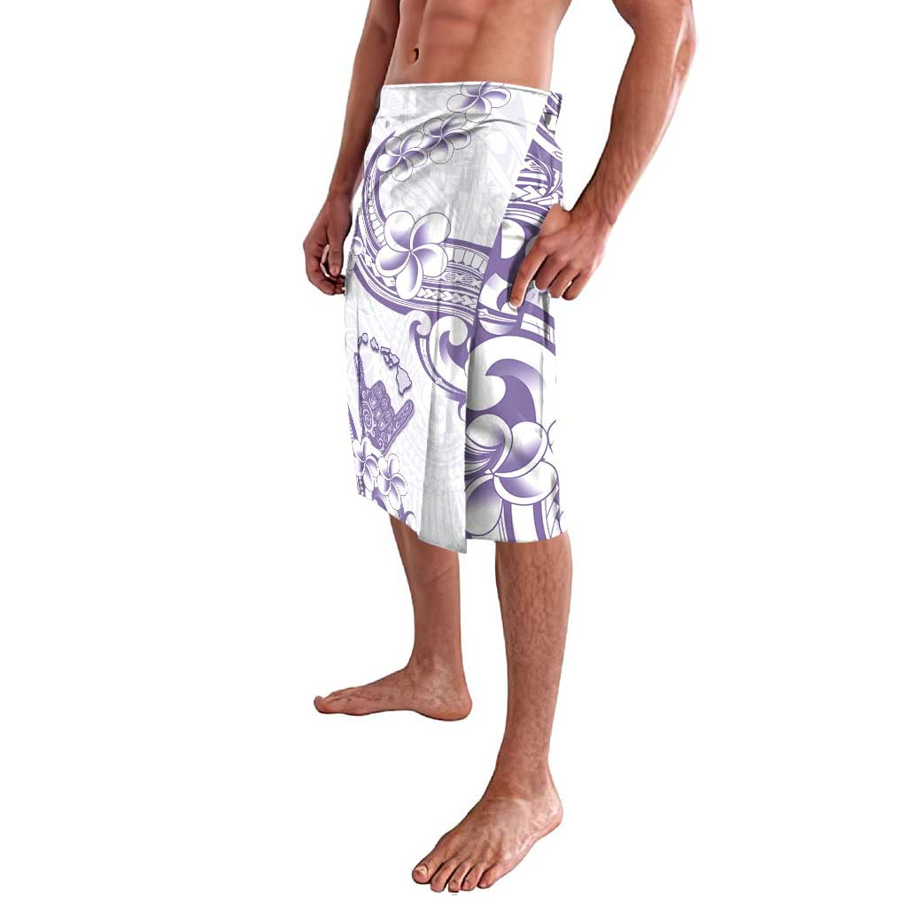 Aloha Hawaii Shaka Lavalava Hang Loose Purple Version - Polynesian Pride
