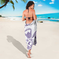 Aloha Hawaii Shaka Sarong Hang Loose Purple Version - Polynesian Pride