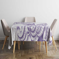 Aloha Hawaii Shaka Tablecloth Hang Loose Purple Version - Polynesian Pride