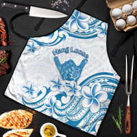 Aloha Hawaii Shaka Apron Hang Loose Blue Version - Polynesian Pride