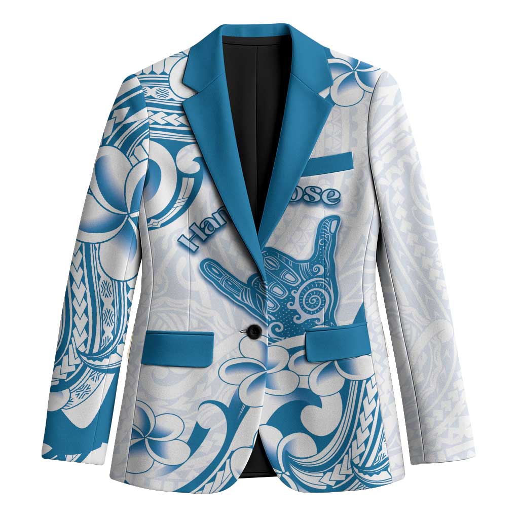 Aloha Hawaii Shaka Blazer Hang Loose Blue Version - Polynesian Pride