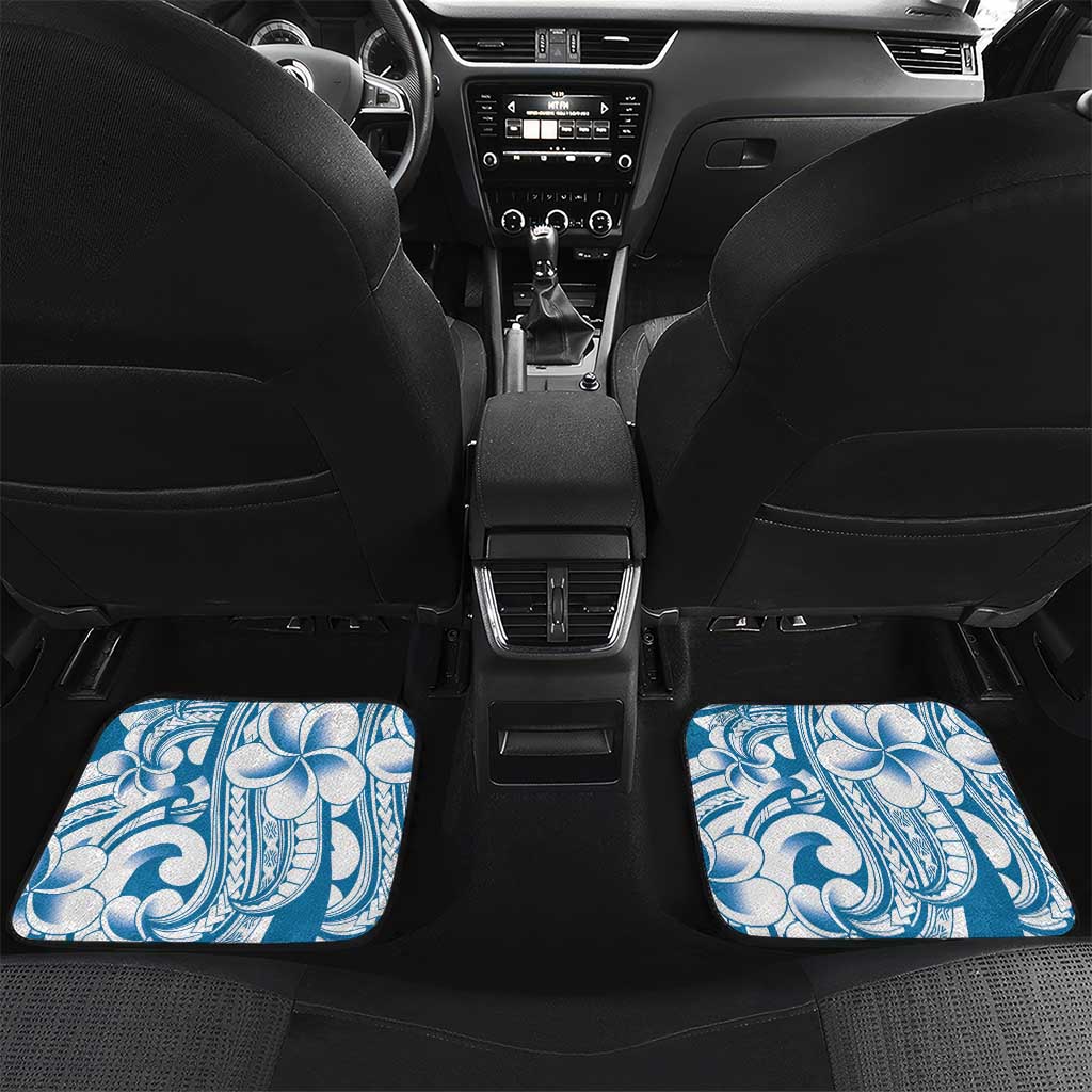 Aloha Hawaii Shaka Car Mats Hang Loose Blue Version - Polynesian Pride