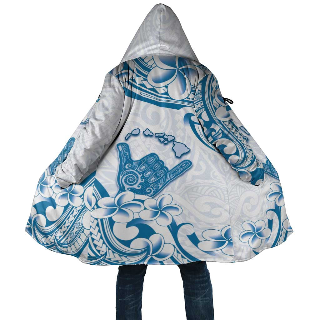 Aloha Hawaii Shaka Cloak Hang Loose Blue Version - Polynesian Pride