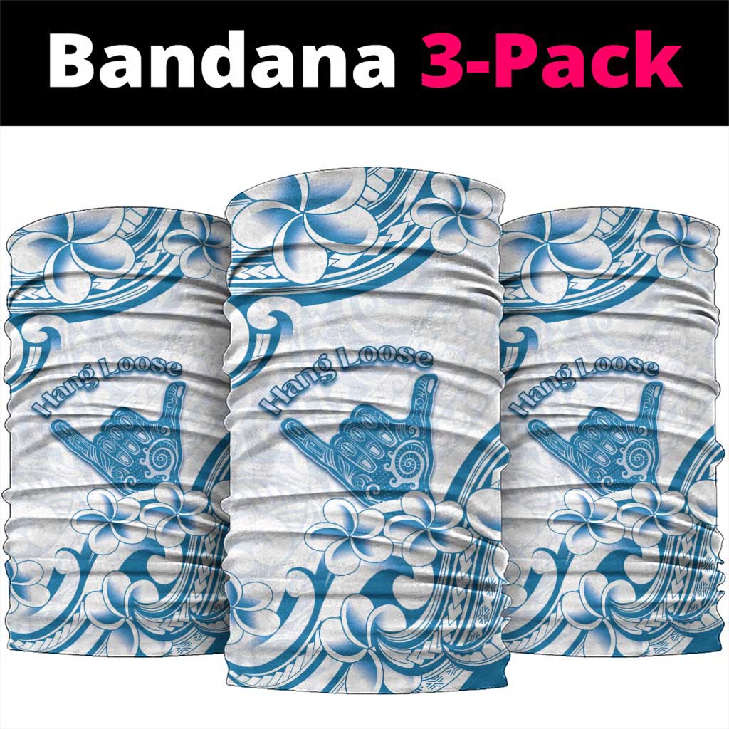 Aloha Hawaii Shaka Neck Gaiter Hang Loose Blue Version - Polynesian Pride