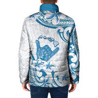 Aloha Hawaii Shaka Padded Jacket Hang Loose Blue Version DT05 - Polynesian Pride