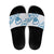 Aloha Hawaii Shaka Slide Sandals Hang Loose Blue Version - Polynesian Pride
