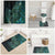 New Zealand Dart Bathroom Set Maori Fern With Paua Shell - Polynesian Pride