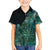 Personalised New Zealand Dart Hawaiian Shirt Maori Fern With Paua Shell - Polynesian Pride