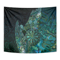 New Zealand Dart Tapestry Maori Fern With Paua Shell - Polynesian Pride