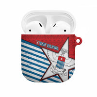 West Papua Morning Star AirPods Case One People One Soul DT05 Red - Polynesian Pride